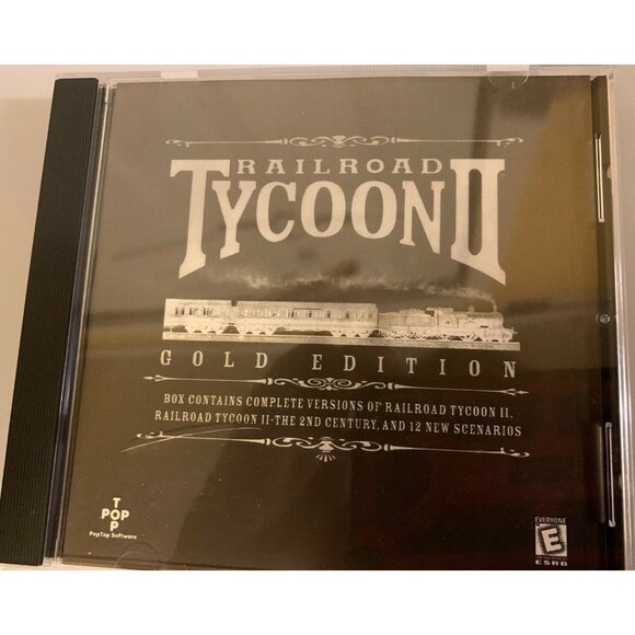 Railroad Tycoon II Gold Edition PC / Computer Big Box Game - Picture 3 of 5